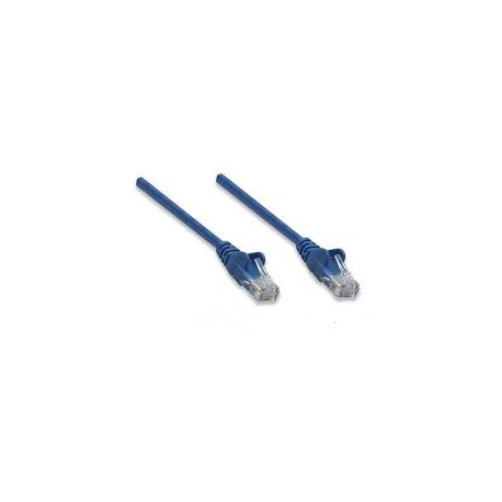 CABLE PATCH INTELLINET CAT 5E UTP 25.0F/7.6MTS AZUL