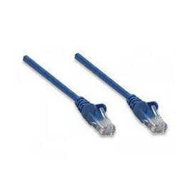 CABLE PATCH INTELLINET CAT6 UTP 100% COBRE, RJ-45 MACHO - RJ-45 MACHO, 3 METROS, AZUL, 342605