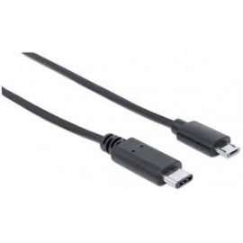 CABLE USB MANHATTAN TIPO C CM-MICRO BM 1M 353311