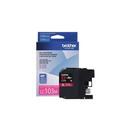 CARTUCHO BROTHER LC103M XL MAGENTA 600 PAGINAS