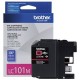 CARTUCHO DE TINTA BROTHER LC101M MAGENTA