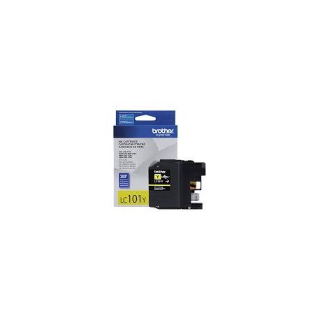 CARTUCHO DE TINTA BROTHER LC101Y AMARILLO