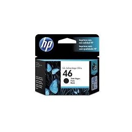 CARTUCHO HP 46 CZ637AL NEGRO
