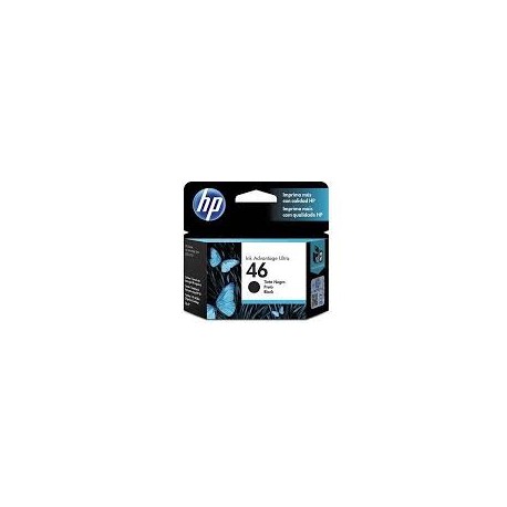 CARTUCHO HP 46 CZ637AL NEGRO