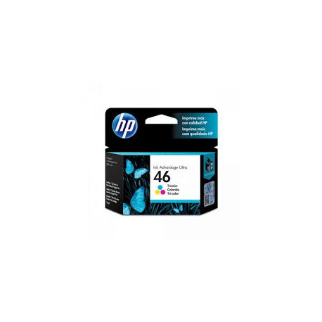 CARTUCHO HP 46 CZ638AL TRICOLOR