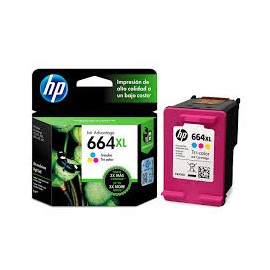 CARTUCHO HP 664XL F6V30AL TRICOLOR