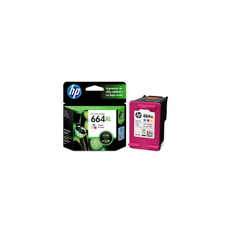 CARTUCHO HP 664XL F6V30AL TRICOLOR