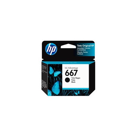 CARTUCHO HP 667 3YM79AL NEGRO