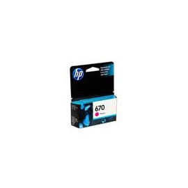 CARTUCHO HP 670 CZ115AL MAGENTA