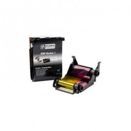 CINTA ZEBRA YMCKO PARA SERIE ZXP 1, 100 IMPRESIONES, 800011-140