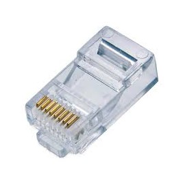 CONECTOR QIAN RJ45 PLUG CAT5E SUELTO