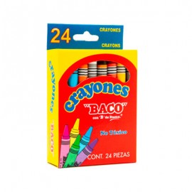 CRAYONES BACO TRIANGULAR JUMBO C/24