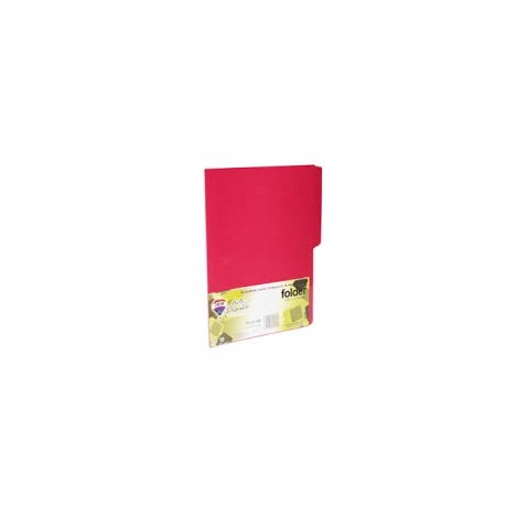 FOLDER MAPASA HOT COLORS TAMAÑO CARTA ROJO