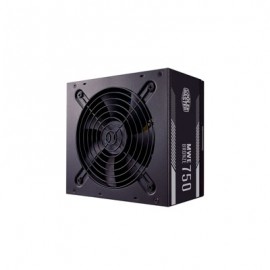 FUENTE DE PODER COOLER MASTER MWE 750 BRONZE V2 80 PLUS BRONZE, 20+4 PIN ATX, 120MM, 750W, MPE-7501-ACAAB-US