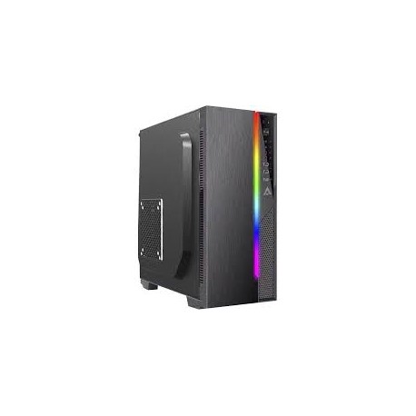 GABINETE ACTECK ULTRON X RGB MICRO ATX/MINI-ITX, USB 3.2, INCLUYE FUENTE DE 500W, NEGRO, AC-929547