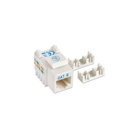 JACK INTELLINET CAT6 DE IMPACTO BLANCO