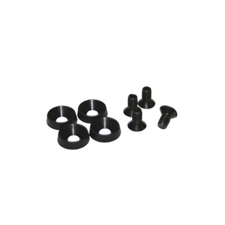 KIT DE 4 TORNILLOS C/ ARANDELA D PLASTICO P/RACK