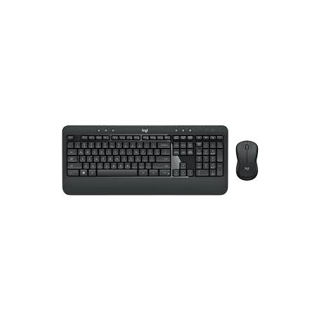 KIT TECLADO/MOUSE LOGITECH MK540 ADVANCE, RF INALAMBRICO, USB, NEGRO/BLANCO (ESPAÑOL), 920-008673
