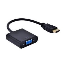 ADAPTADOR XCASE HDMI A VGA (HDMI MACHO A VGA HEMBRA)