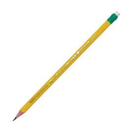 LAPIZ BIC EVOLUTION HEXAGONAL RESINA AMARILLO