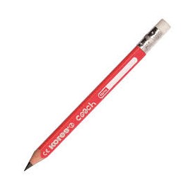 LAPIZ KORES GRAFITO ROJO JUMBO TRIANGULAR