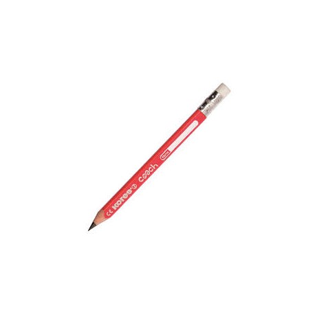 LAPIZ KORES GRAFITO ROJO JUMBO TRIANGULAR
