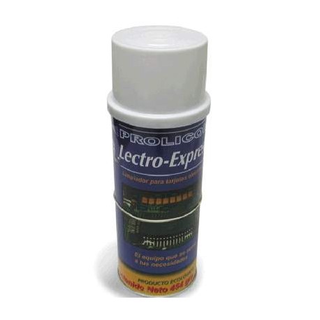 LIMPIADOR PROLICOM LECTRO EXPRESS DE TARJETAS CIRCUITOS 454GR