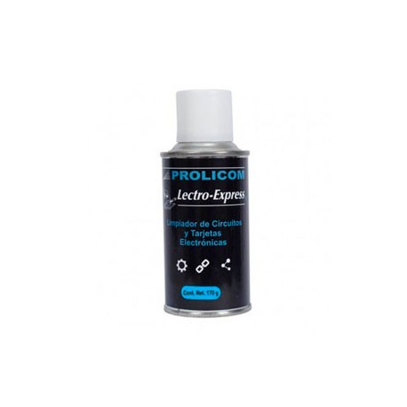 LIMPIADOR PROLICOM LECTRO EXPRESS DE TARJETAS Y CIRCUITOS 170ML