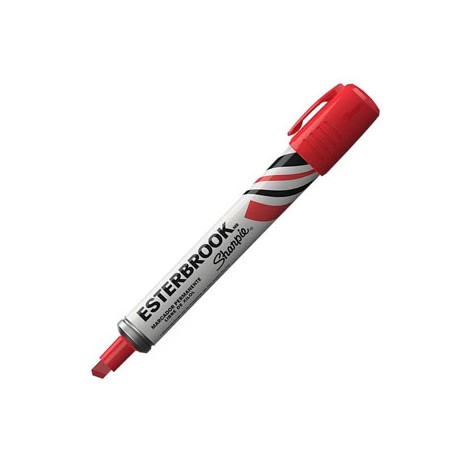 MARCADOR PERMANENTE ESTERBROOK ROJO
