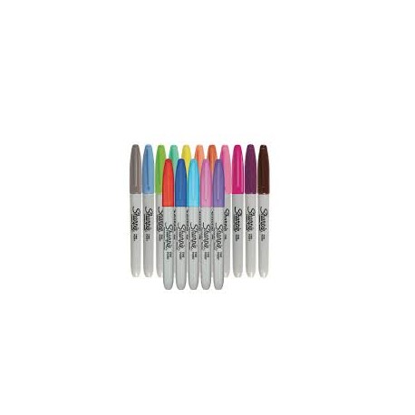 MARCADOR PERMANENTE SHARPIE PARA CD'S VARIOS COLORES