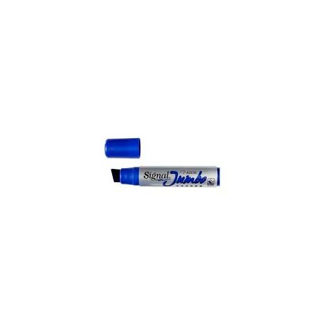 MARCADOR PERMANENTE SIGNAL JUMBO AZUL 43000AZ