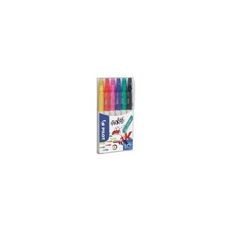 MARCADORES PILOT FRIXION BORRABLE COLORES SURTIDOS C/6