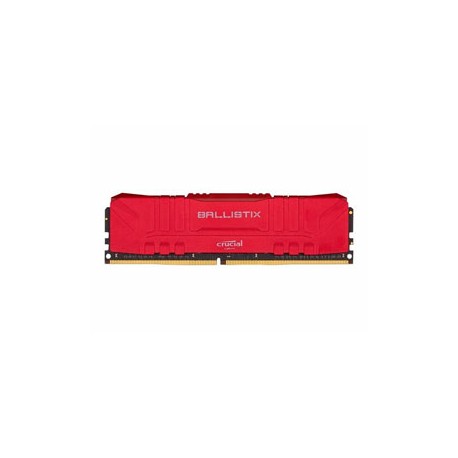 MEMORIA CRUCIAL BALLISTIX RED 8GB DDR4 2666MHz UDDIM CL16 BL8G26C16U4R