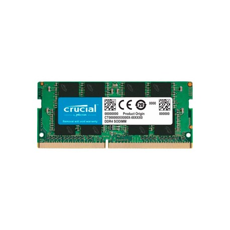 MEMORIA SODIMM CRUCIAL 16GB DDR4 3200MHZ CL22 CT16G4SFRA32A