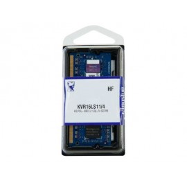 MEMORIA SODIMM KINGSTON 4GB DDR3L-1600 KVR16LS11/4