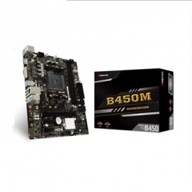 MOTHERBOARD BIOSTAR B450MH, MICRO ATX, S-AM4, AMD B450, 32GB, DDR4, HDMI, VGA