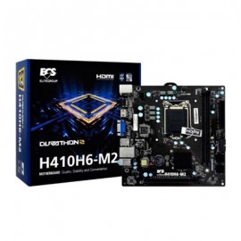 MOTHERBOARD ECS H410H6-M2, MICRO ATX, S-1200, INTEL H410, HDMI, 64GB DDR4