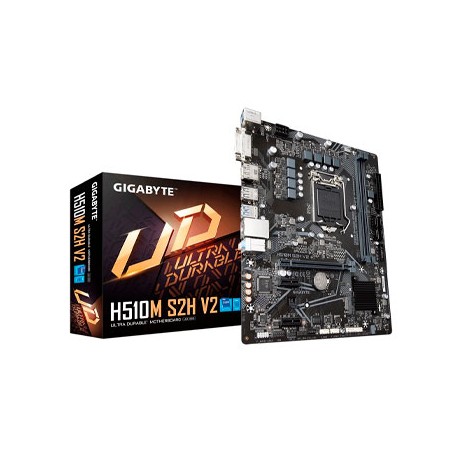MOTHERBOARD GIGABYTE H510M S2H V2 MICRO ATX, SOCKET 1200, HDMI, 64GB DDR4, MICRO ATX