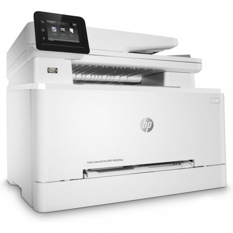 MULTIFUNCIONAL HP LASERJET PRO MFP M283FDW, COLOR, LASER, INALAMBRICO PRINT/SCAN/COPY/FAX, 7KW75A