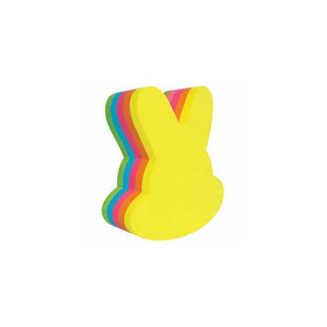 NOTAS ADHESIVAS MAE DE CONEJO NEON