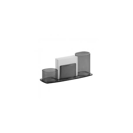 ORGANIZADOR ACRIMET PORTA CLIP/NOTAS/LAPIZ HUMO