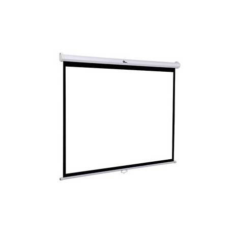 PANTALLA PARA PROYECTOR QIAN  MANUAL 1.78X1.78MTS, 100" QPG-69502