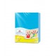 PAPEL CARTA COLOR AZUL AQUAMARINO PAQ C/100