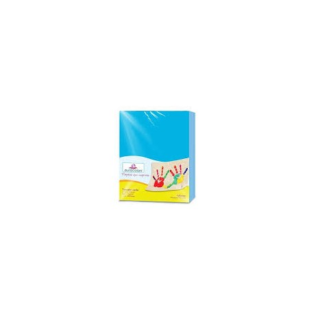 PAPEL CARTA COLOR AZUL AQUAMARINO PAQ C/100