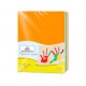 PAPEL CORTADO EUROCOLORS CARTA ARCOIRIS NEON C/100