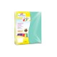 PAPEL CORTADO EUROCOLORS CARTA ARCOIRIS PASTEL C/100
