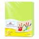 PAPEL CORTADO EUROCOLORS CARTA COLOR VERDE PASTEL PAQ C/100