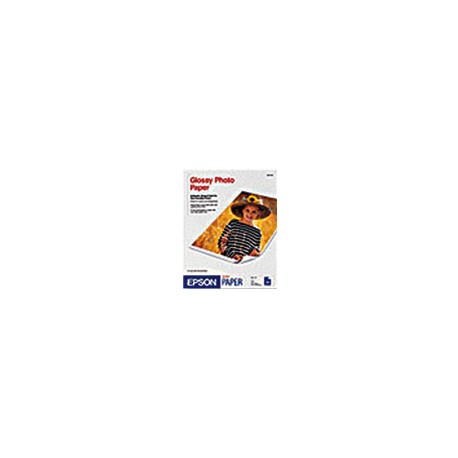 PAPEL EPSON GLOSSY FOTOGRAFICO, 20 HJS, CARTA, S041141