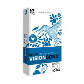 PAPEL VISION OFICIO BOND 75 GRS P/IMPRESORA (500 HOJAS)
