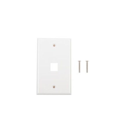 PLACA DE PARED LINKEDPRO RJ-45, 1 PUERTOS, BLANCO, LP-FP-16